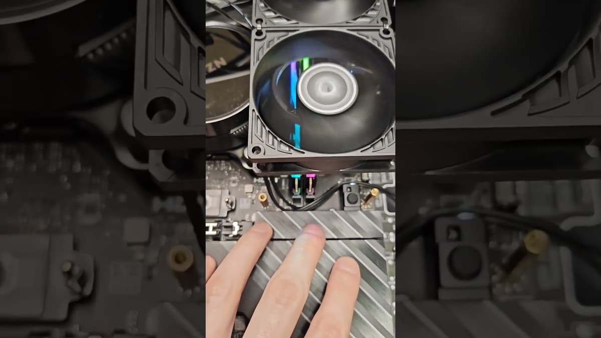 Simple and Effective DDR5 Cooling