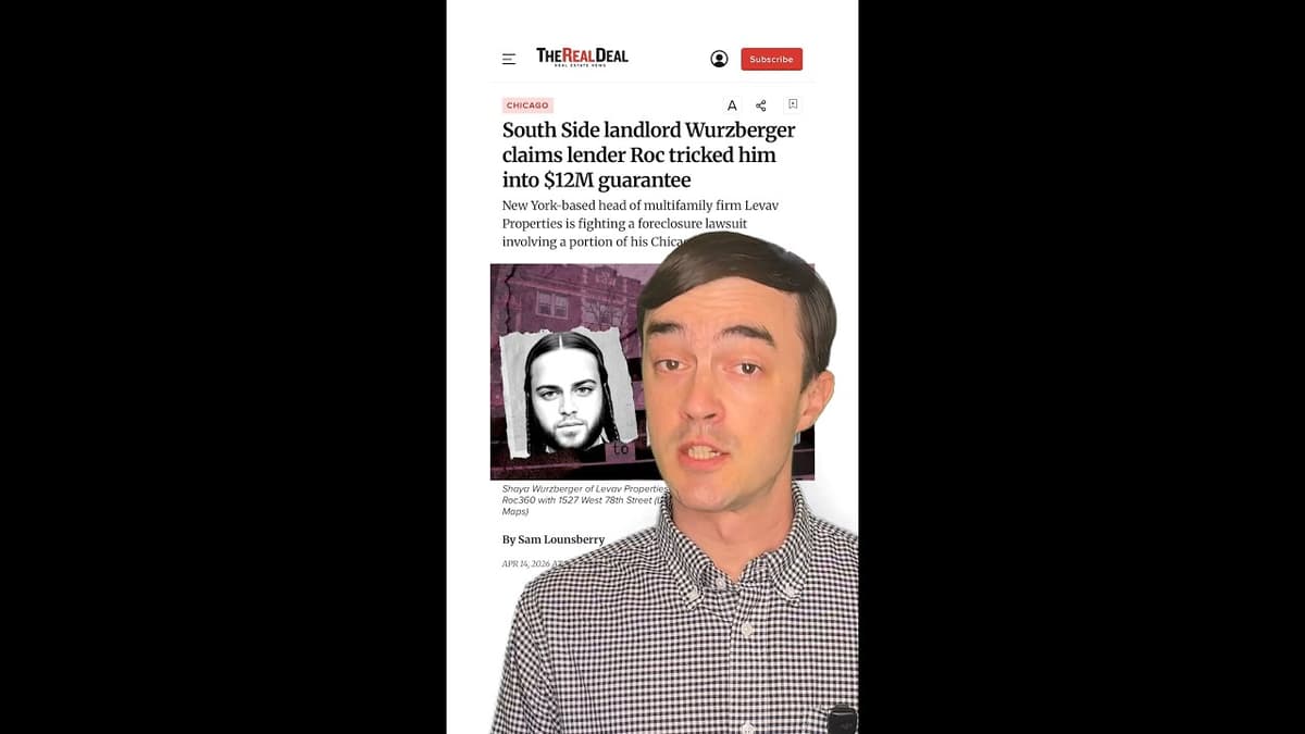 A Chicago Landlord Claims a Lender TRICKED Him Into $12M Guarantee