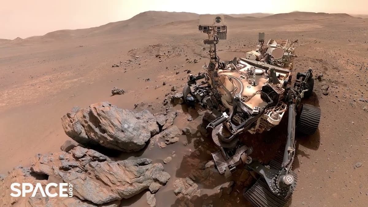 Perseverance Rover Captures New Selfie and Panorama on Mars