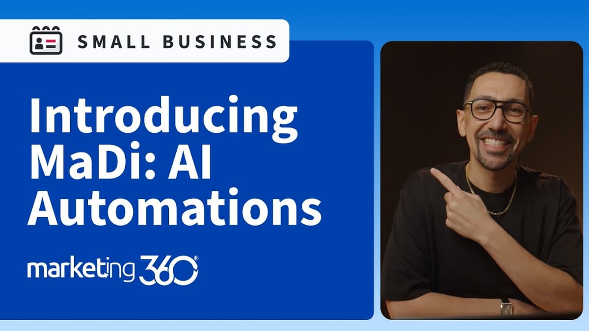 Introducing MADi by Marketing 360: The AI That Gets You Found in ChatGPT & Gemini