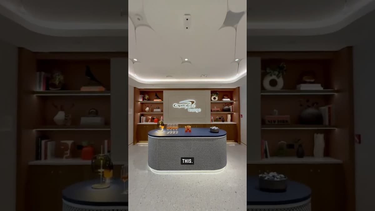 Why Capital One JFK Won Best New Lounge in 2026 🏆✈️