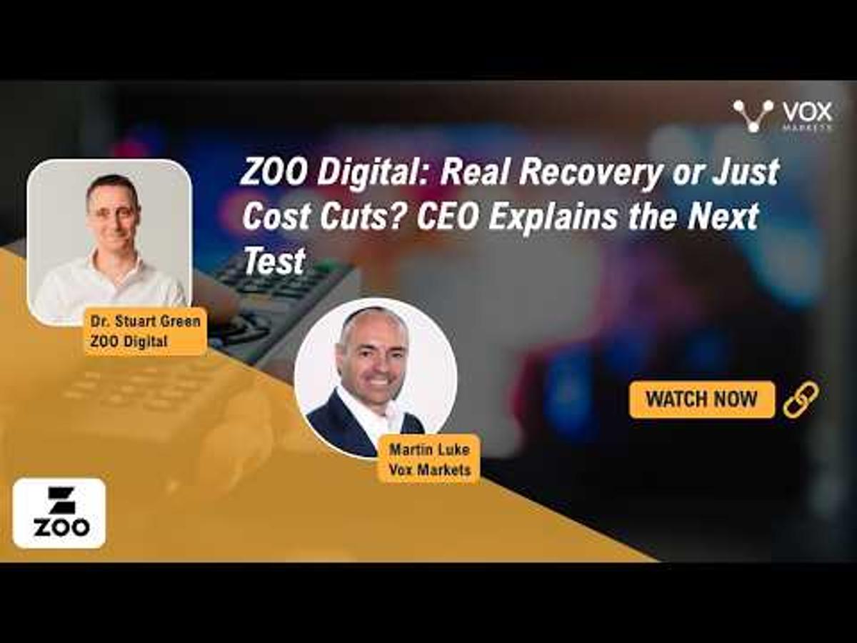 ZOO Digital: Real Recovery or Just Cost Cuts? CEO Explains the Next Test