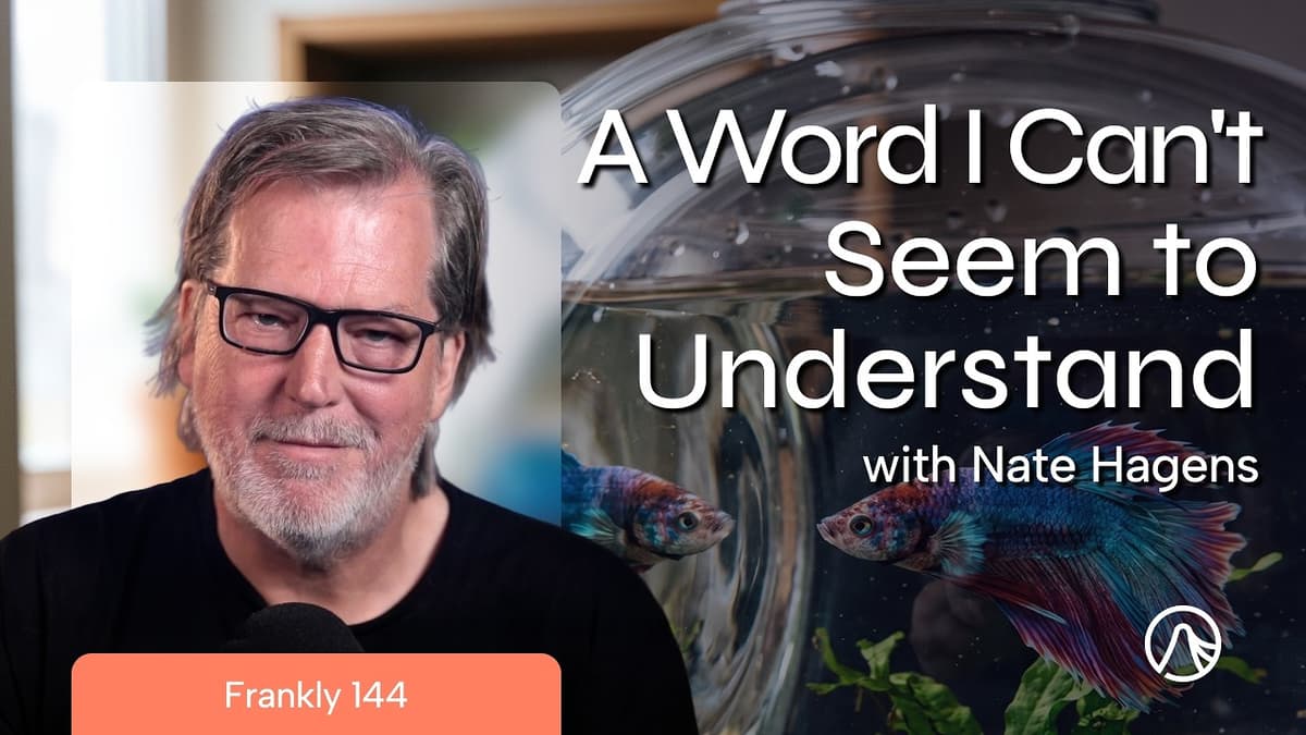 Non-Duality and Our Living World | Frankly 144