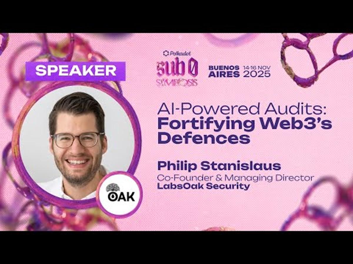 AI-Powered Audits: Fortifying Web3’s Defences | Sub0 2025
