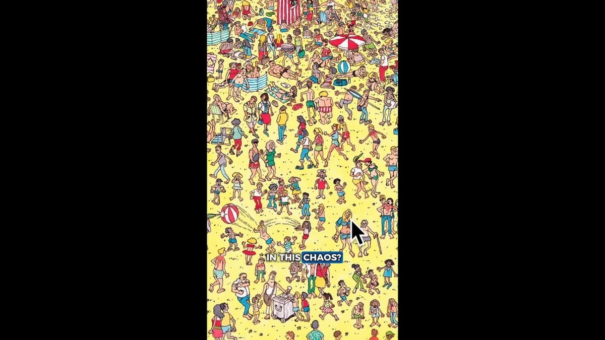 Can You Find Waldo Faster than AI? 🔎 #shorts