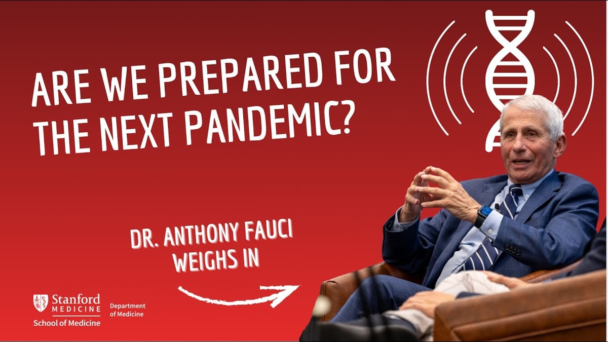 Anthony Fauci on the Lessons of HIV/AIDS, COVID-19, and The Future of Pandemic Preparedness