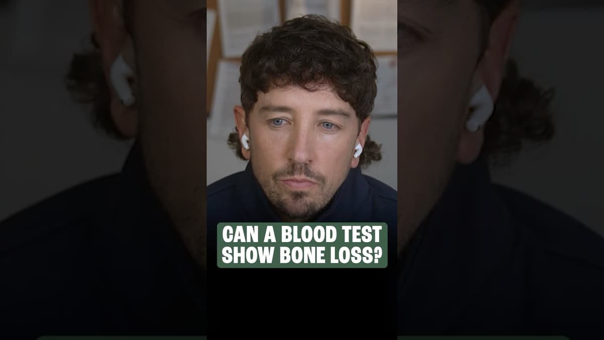 Can Blood Tests Detect Bone Loss Before a DEXA Scan? | Dr Belinda Beck