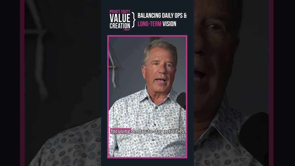 The CEO's Clock: Balancing Daily Ops and Long-Term