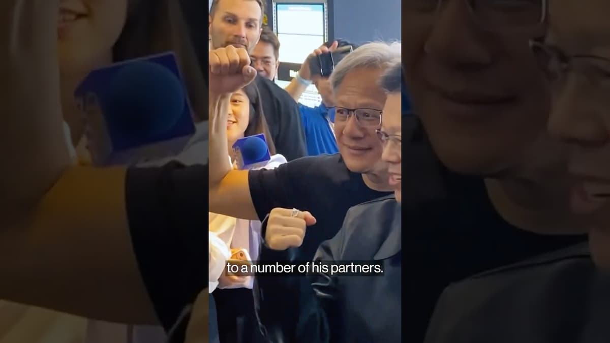 Jensen Huang Sparks 'Jensanity' At Computex in Taiwan