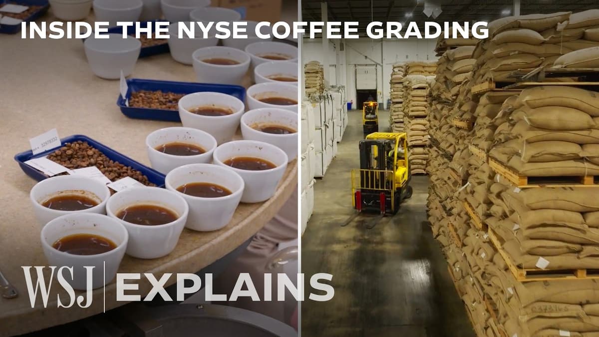 Why This One Coffee Tasting Impacts the Price of 38K Pounds | WSJ