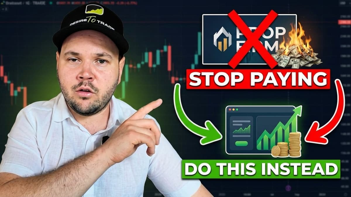 Stop Wasting Money On Prop Firms. Do This Instead