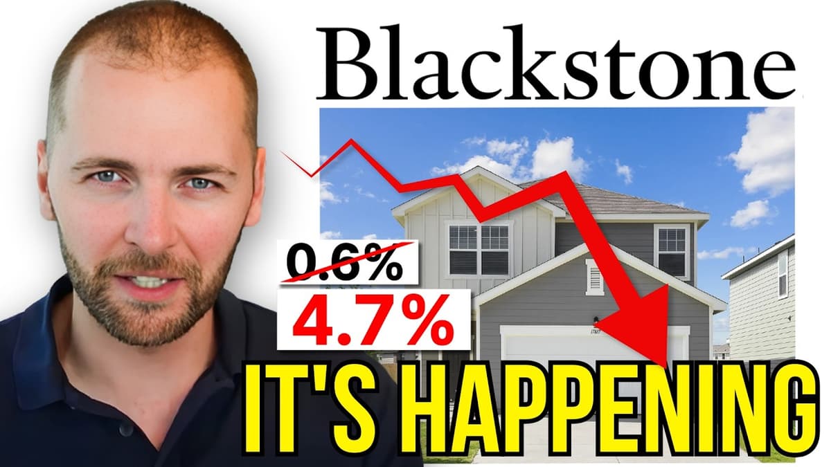 Blackstone DOWNGRADED. $2T Private Credit Collapse Underway.
