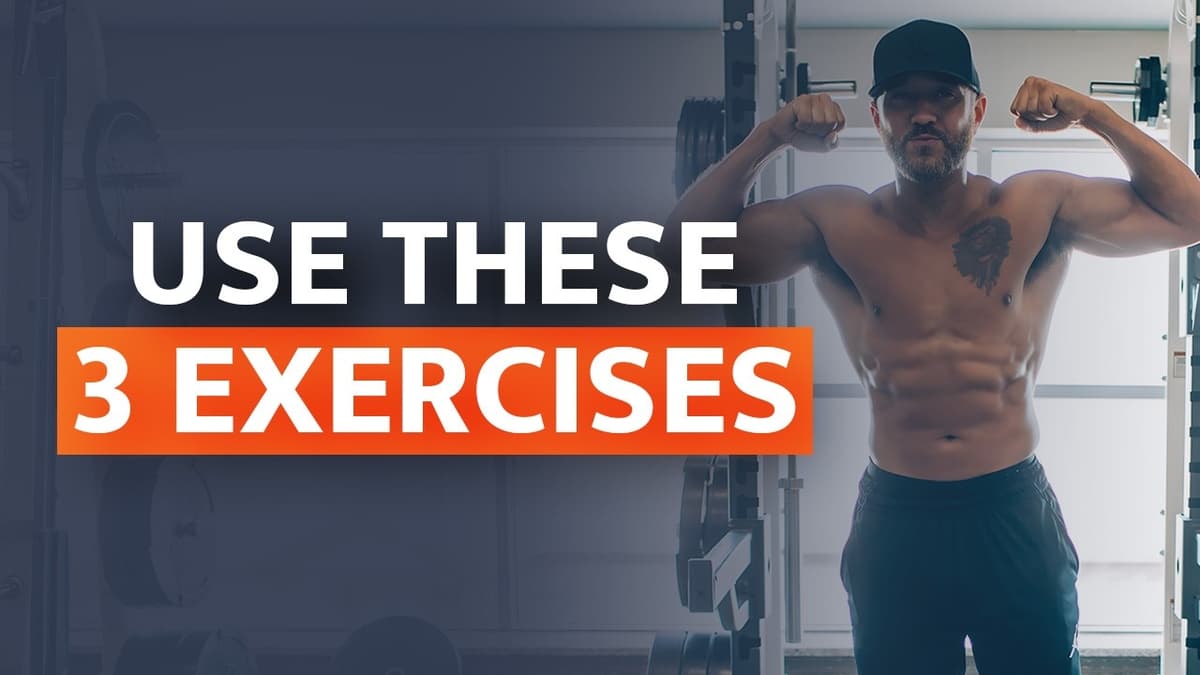 3 Exercises to Burn Fat & Build Muscle at Home No Gym Needed!