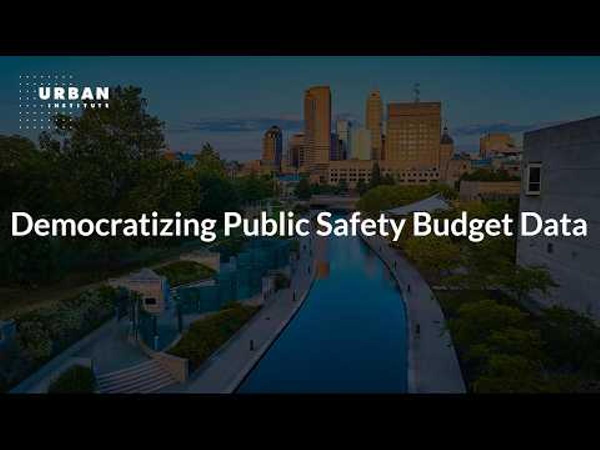 Democratizing Public Safety Budget Data