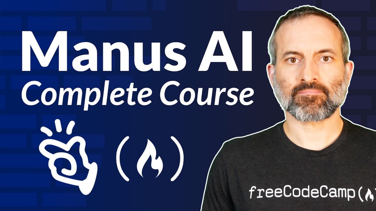 Manus AI – Complete Course for Developers