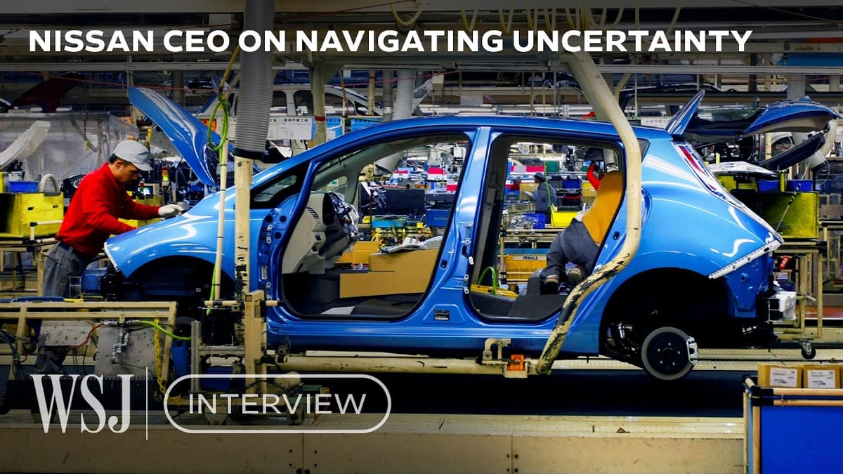 How Nissan Plans to Survive the Iran War, Tariffs and EV Uncertainty | WSJ