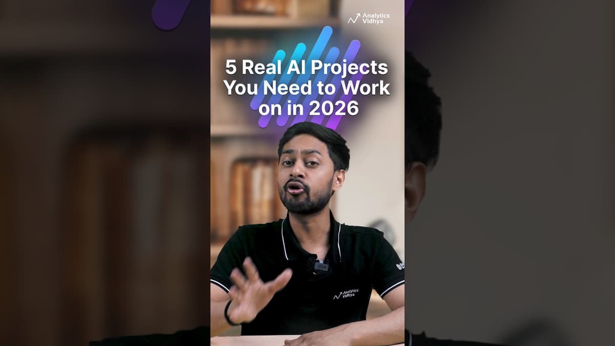 Top 5 Agentic AI Projects You Must Build for 2026