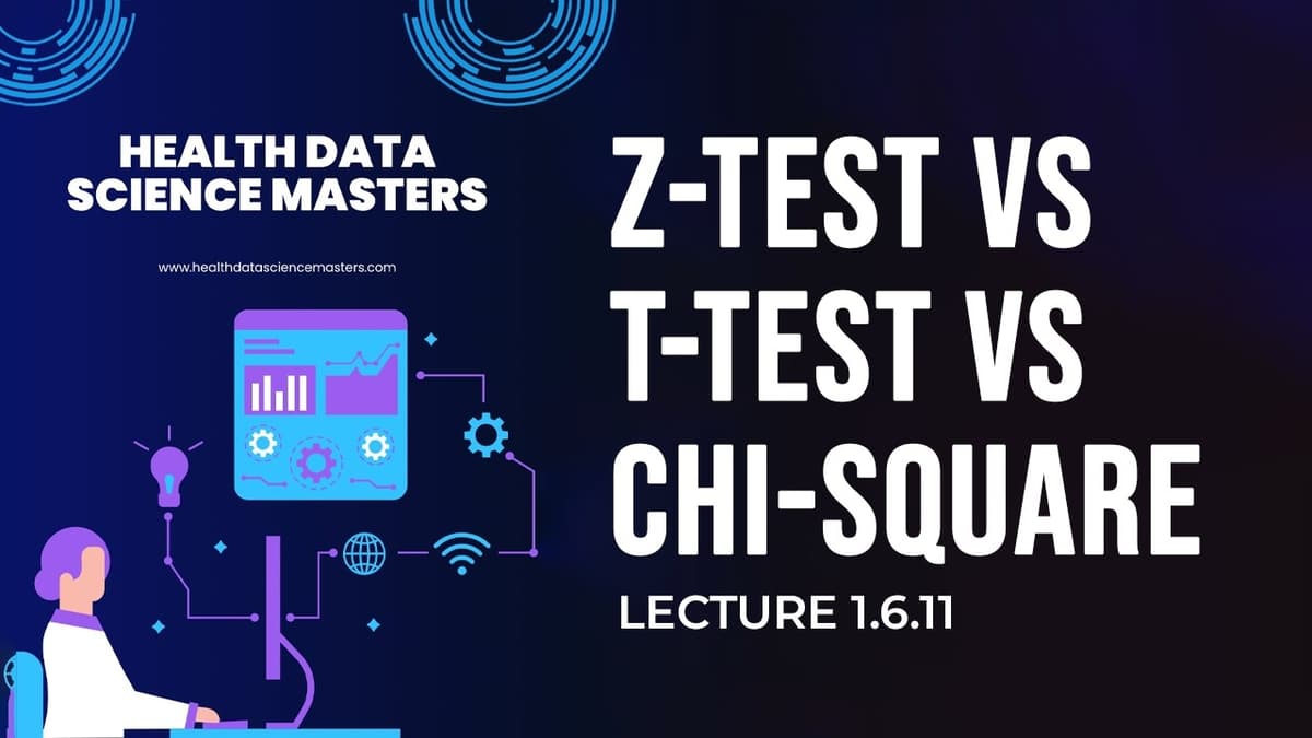 Lecture 1.6.11: Probability Tests in Action, Course Summary
