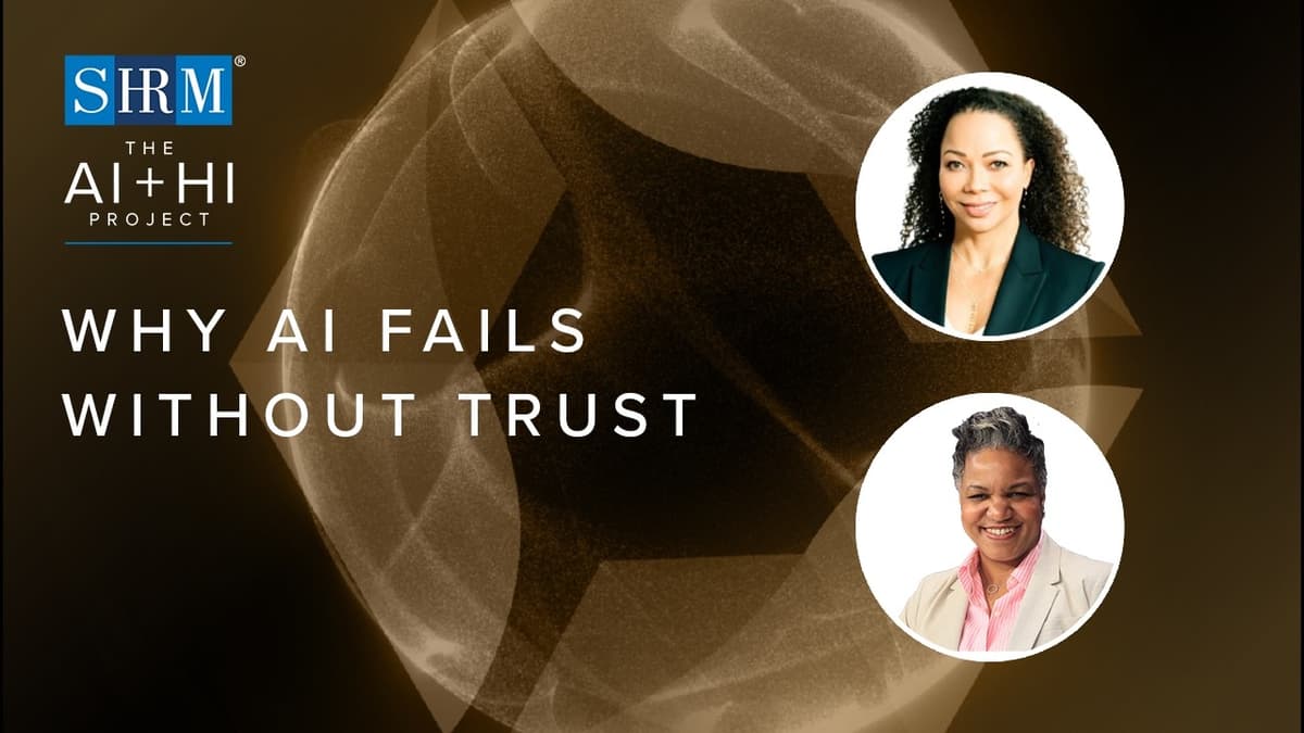 AI Is a Team Sport: How Trust Drives the Future of Work | The AI+HI Project