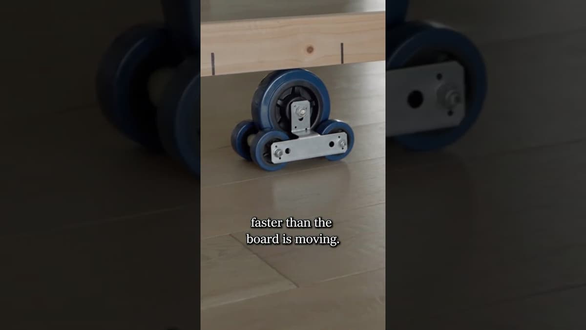 Can Something Go Faster than It’s Pushed?