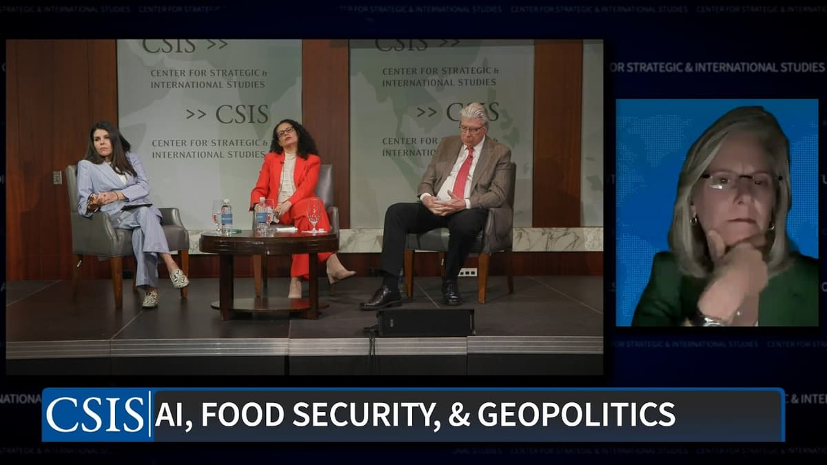 AI for Food Security Forum | Panel III