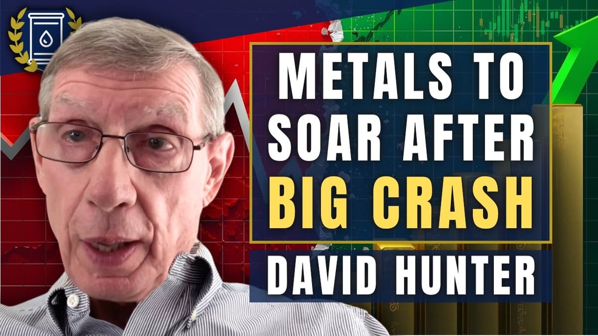 CRASH 'Worse Than Great Depression' Ahead, Then $20k Gold, $500 Silver: David Hunter