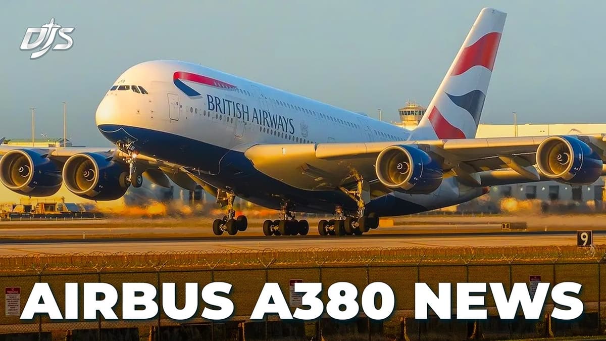 Big British Airways A380 Update