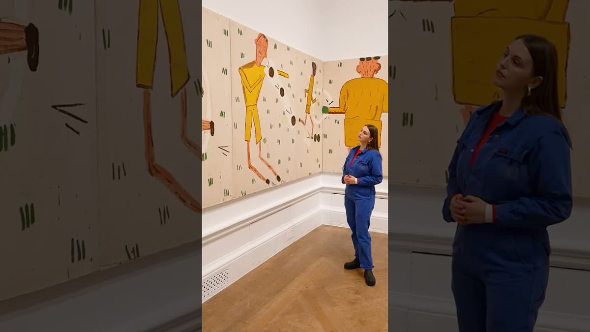 Painting Footballers | Rose Wylie