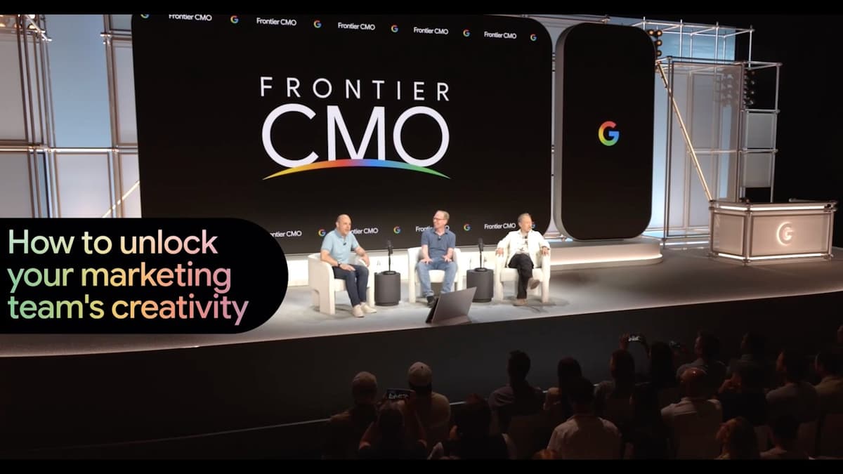 Frontier Brief: How Google Is Reimagining Creativity with AI