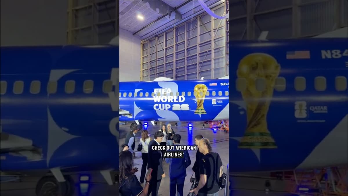 American Airlines UNVEILS FIFA World Cup Livery?!