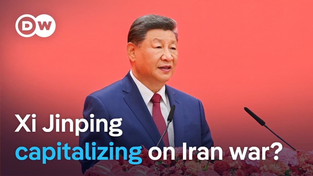 Iran War: Is China Emerging Stronger than the US? | DW News