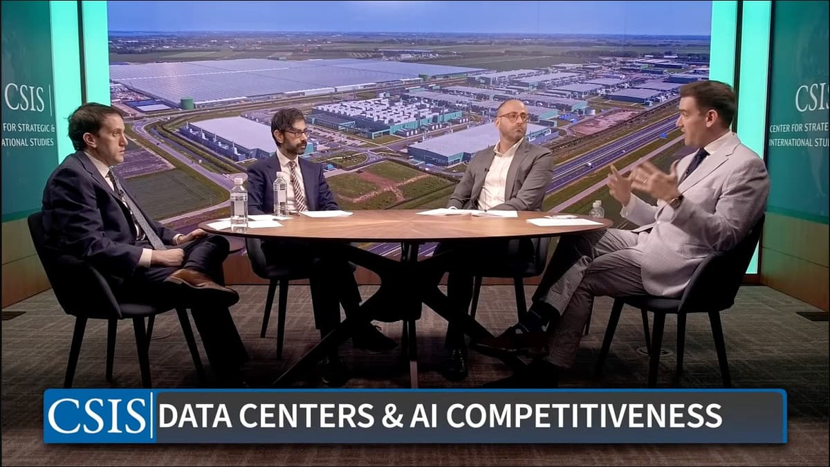 Data Centers, AI, and the Future of U.S. Strategic Competitiveness