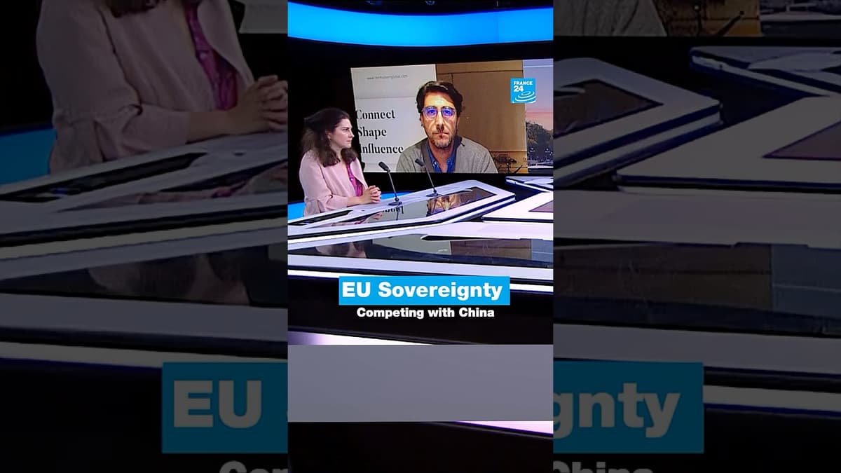 EU Competing with China • FRANCE 24 English