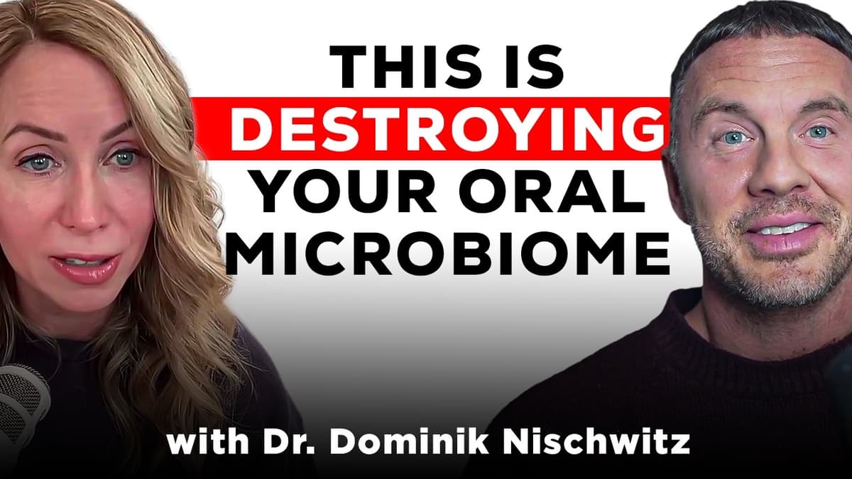 The Fastest Way To Improve Your Oral Microbiome | Dr.  Dominik Nischwitz