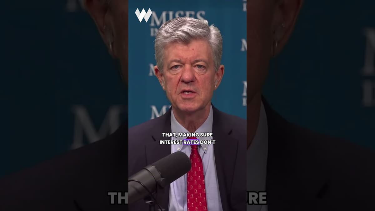 Mark Thornton: The Fed's REAL Dual Mandate EXPOSED #FederalReserve #Debt #banking
