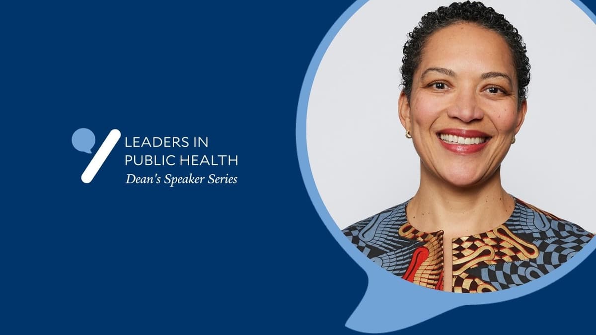 Leaders in Public Health: Dr. Mary-Ann Etiebet