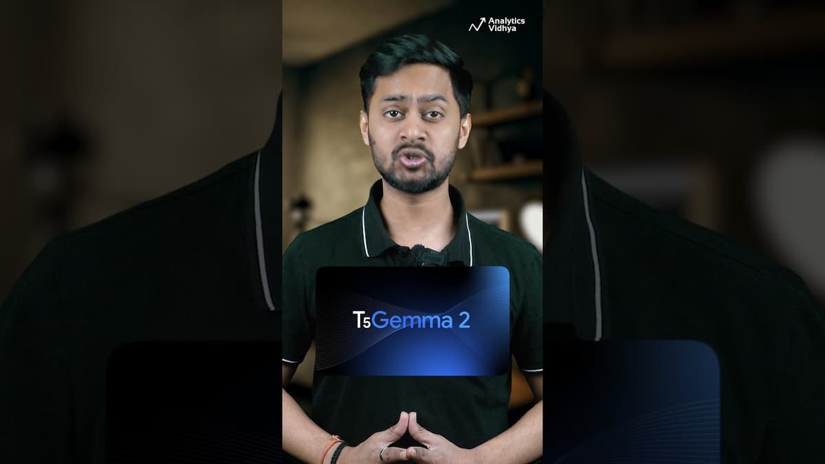 Google T5Gemma 2 Explained: The AI Built for Long Documents & Multimodal Reasoning