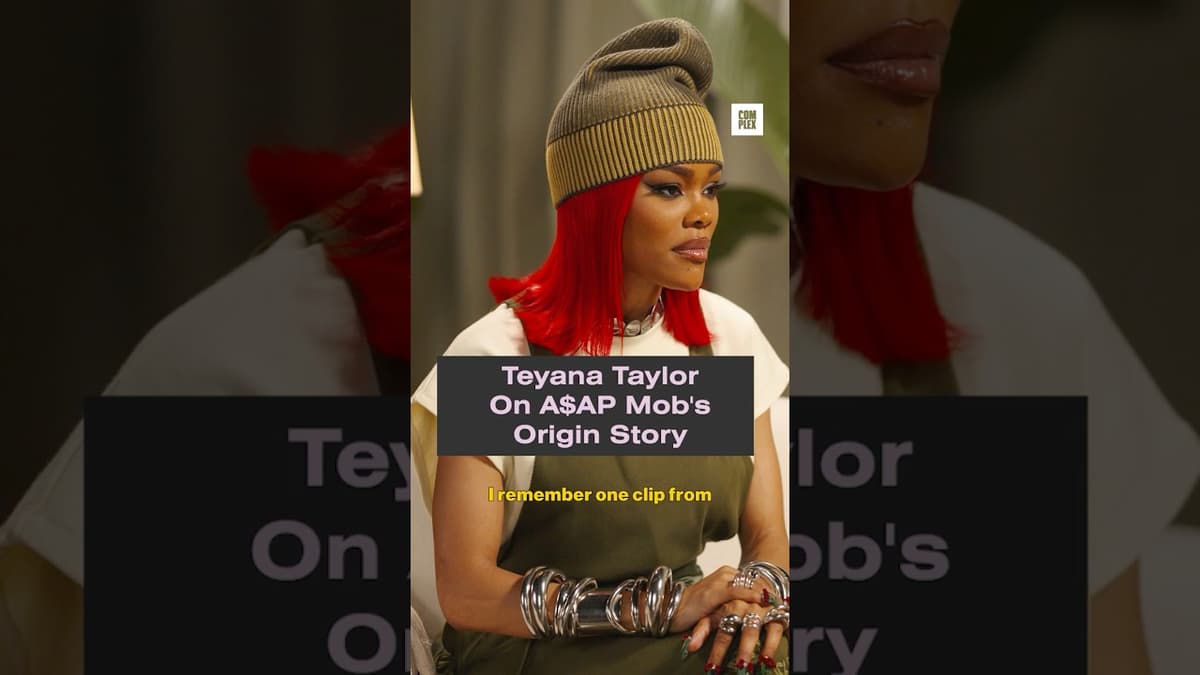 Did You Know Teyana Taylor Played a Role in the Formation of A$AP Mob? #PleaseExplain