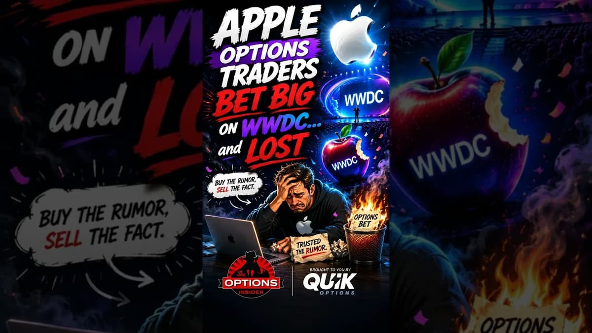 Apple Options Traders Bet Big on WWDC