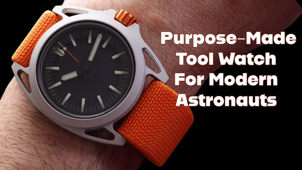 3D-Printed Scalmalloy Case & Space Resistance: Barrelhand Monolith Astronaut Watch Review