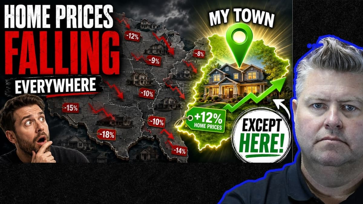 California Real Estate Is Falling