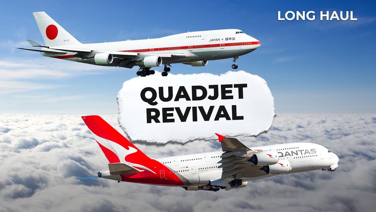 Why Airlines Might Bring Back 4-Engine Aircraft