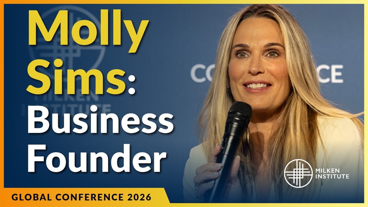 Building a Brand in Midlife: A Conversation with Daphne Oz and Molly Sims | Global Conference 2026