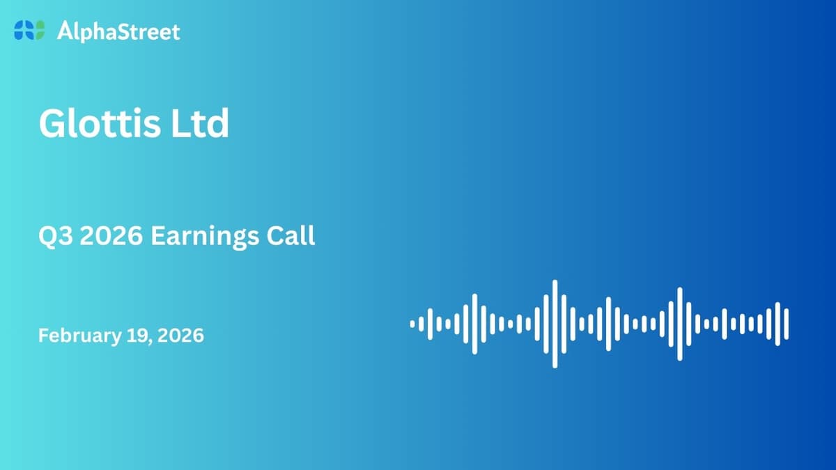 Glottis Ltd Q3 FY2025-26 Earnings Conference Call