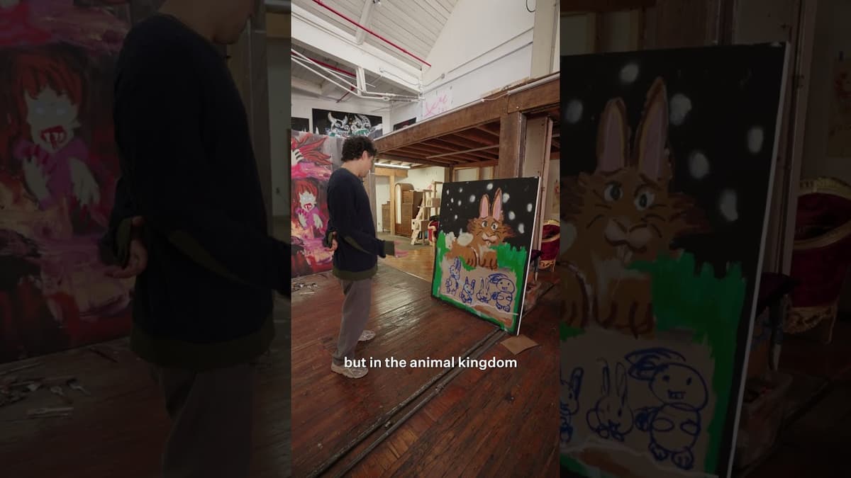 Inside This Brooklyn Artist’s Lofted Studio