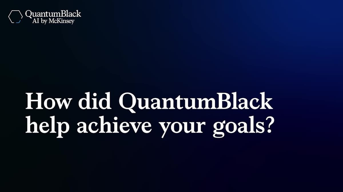 Bridget McCormack on American Arbitration Association’s Partnership with QuantumBlack for Impact