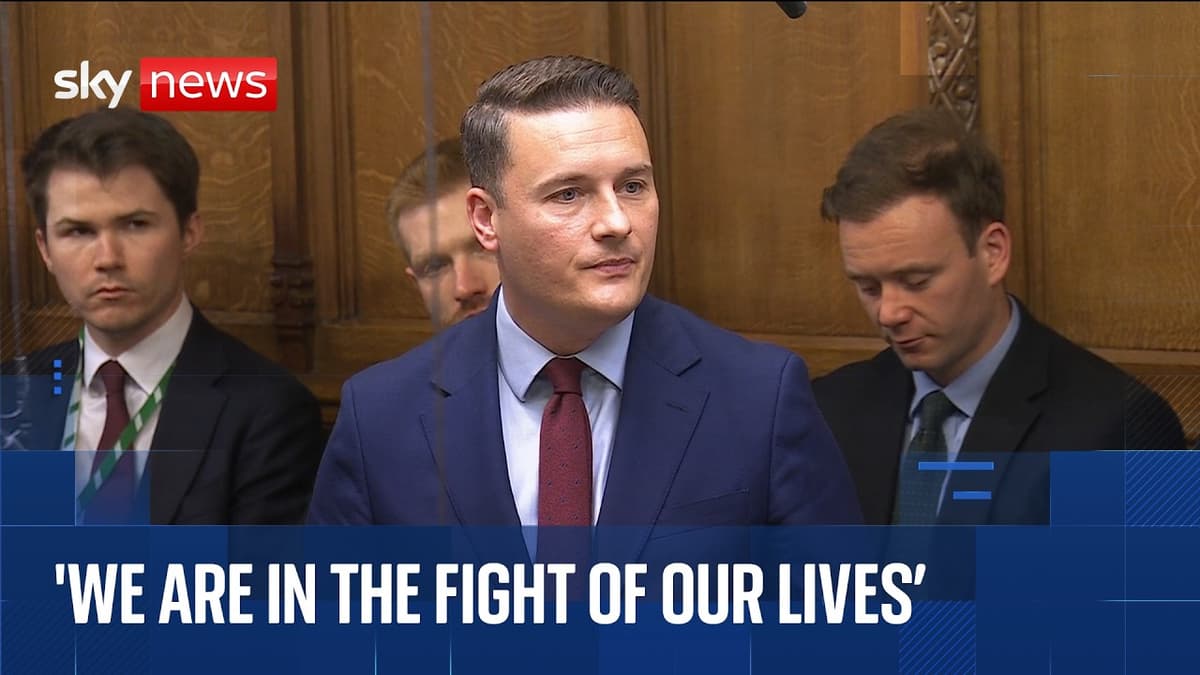Wes Streeting Warns Reform Would "Dismantle" The NHS in Resignation Speech