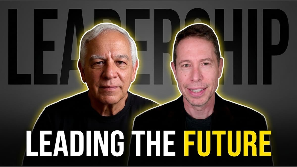 Leadership & Human Connection in the AI Era. Stever Robbins Interview