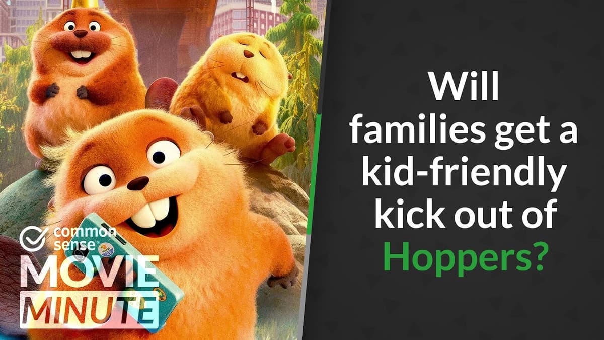 Will Families Get a Kid-Friendly Kick Out of Hoppers? | Common Sense Movie Minute