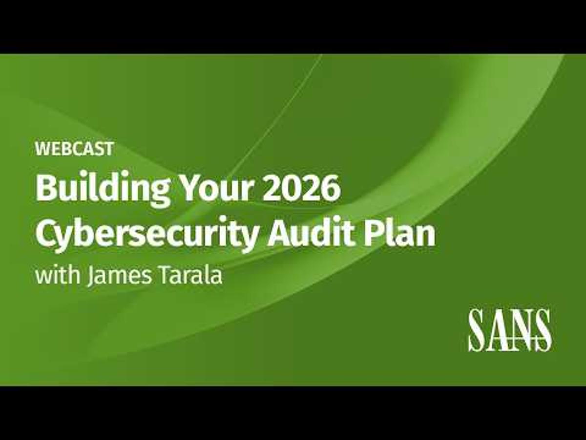 Building Your 2026 Cybersecurity Audit Plan
